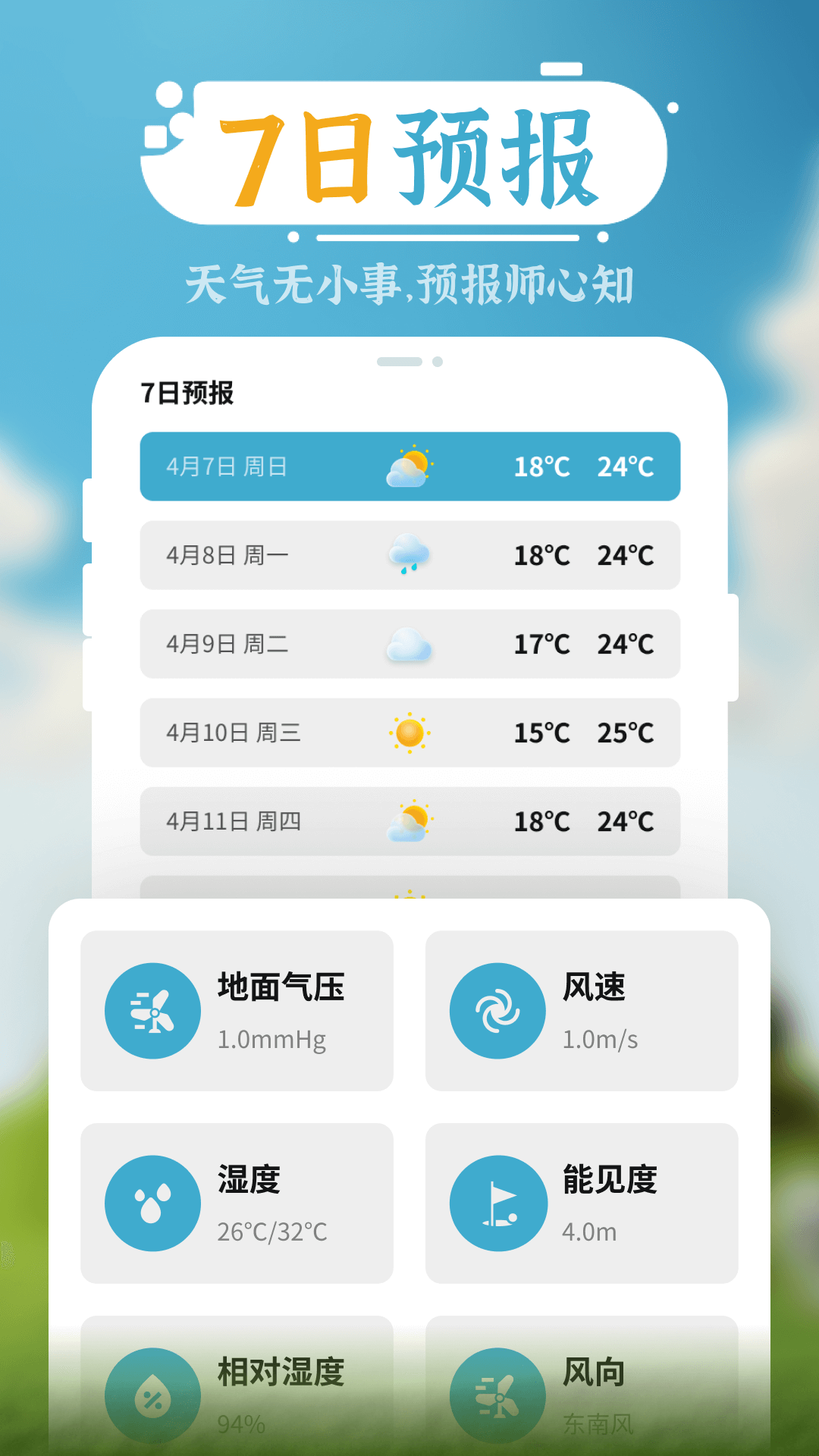 朝拾美好天气截图4