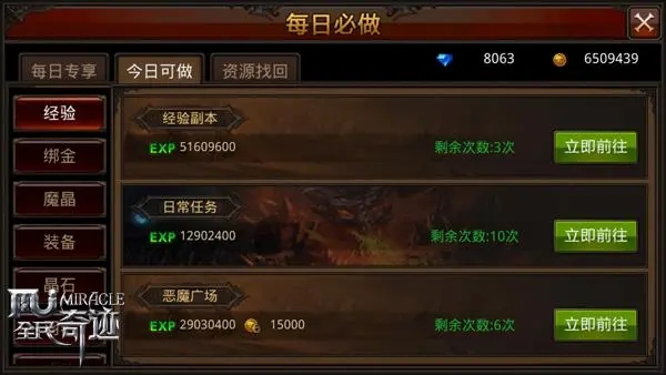 全民奇迹天赋有什么用