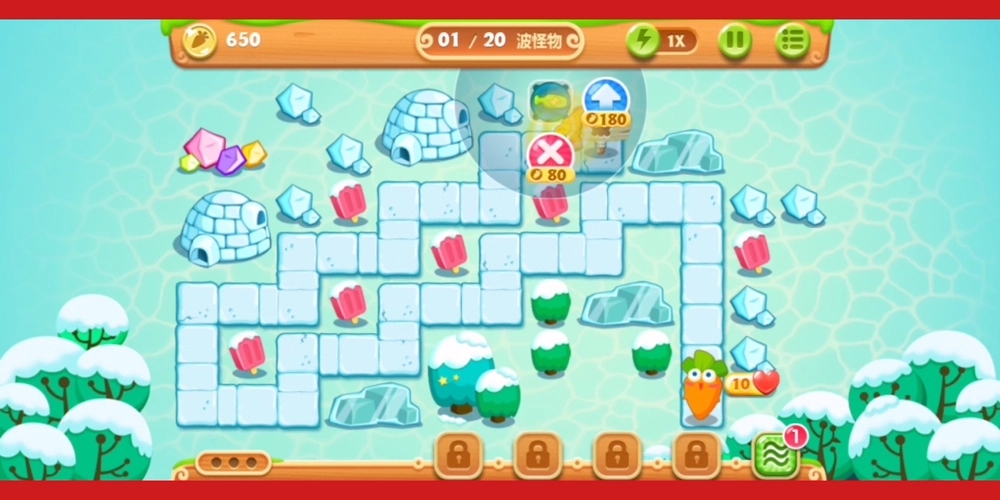 保卫萝卜2如何刷宝石