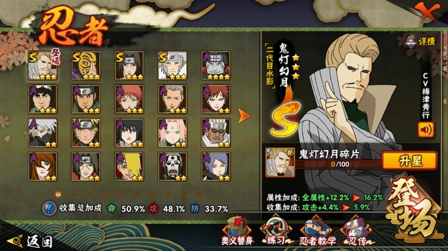 火影忍者疾风传哪个s级忍者好