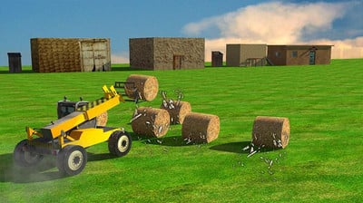 3d重型叉车模拟截图2