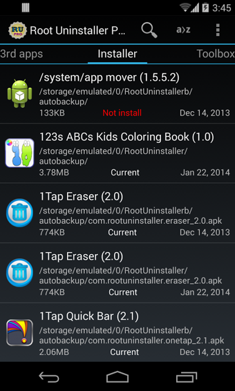 root卸载rootuninstallerpro截图2