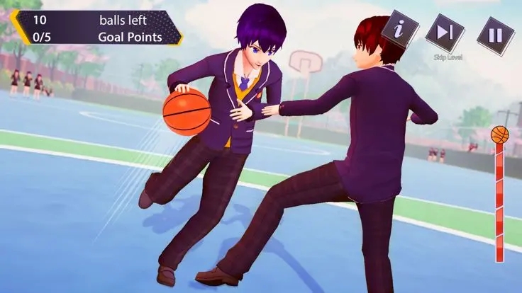 日本动画片高的学校刚斗争截图3