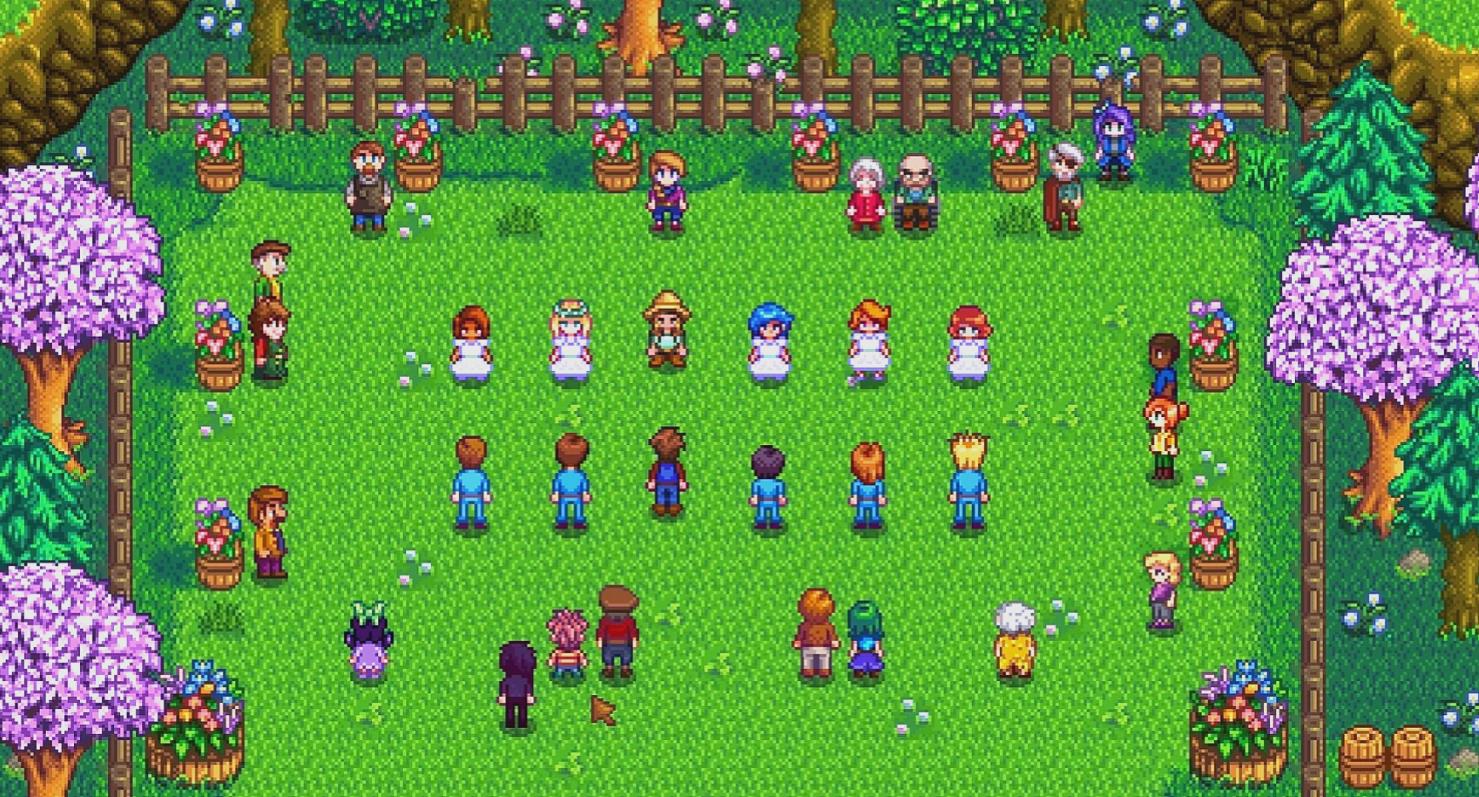 星露谷物语花舞节在哪