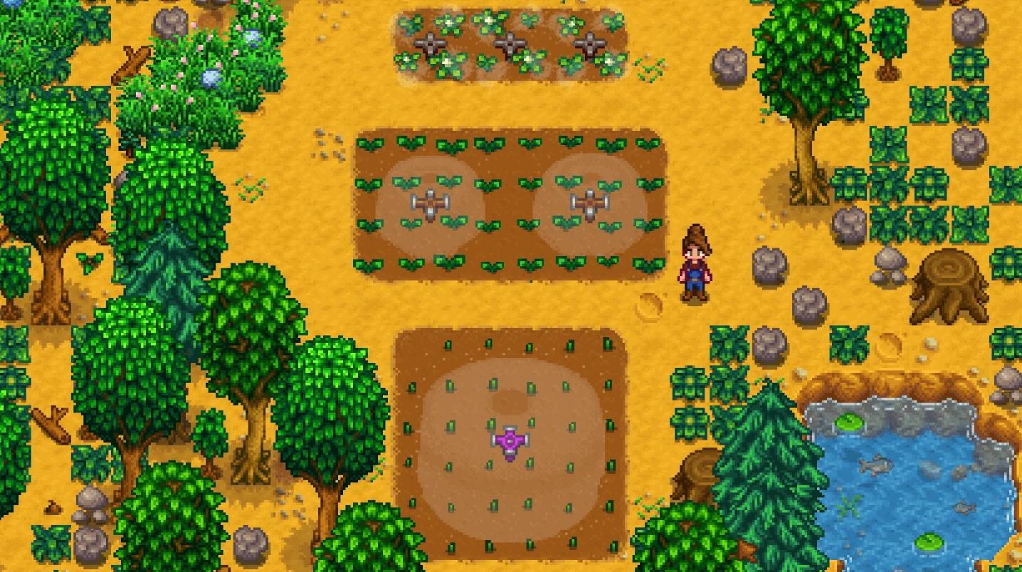 星露谷物语洒水器怎么升级