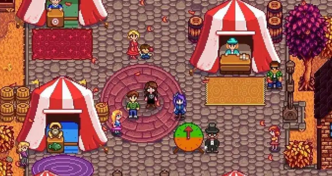 星露谷物语展会转盘怎么玩