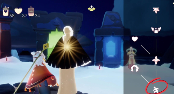 光遇如何解锁遁地的动作