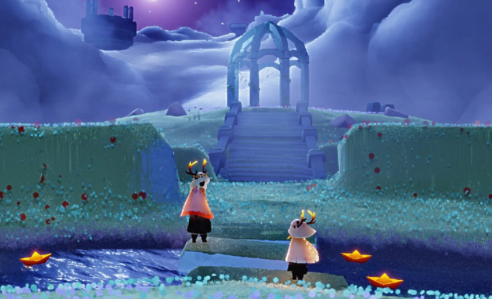 光遇星光沙漠怎么走