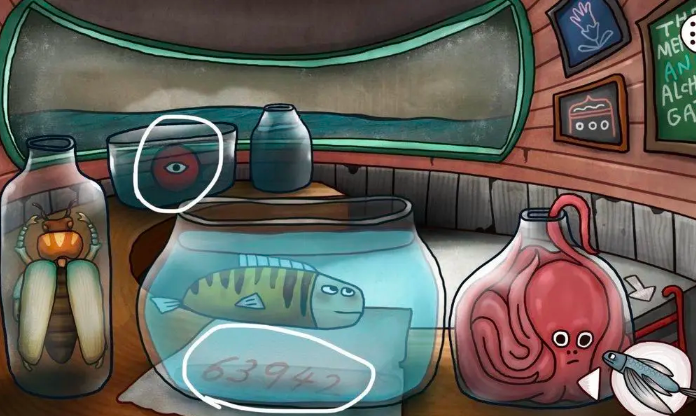 迷失岛2怎么把鱼移开