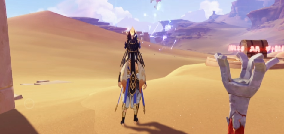 原神沙漠火炬怎么点燃