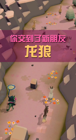 疯狂动物园动物怎么抓龙狼