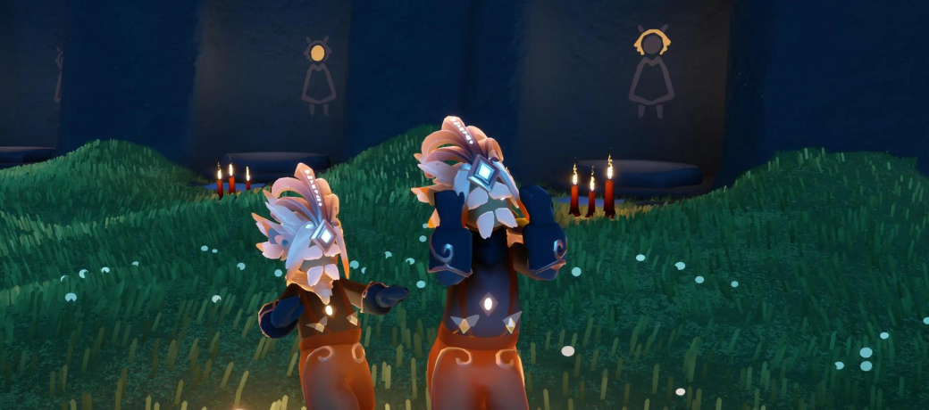 光遇鸟嘴面具怎么搭配