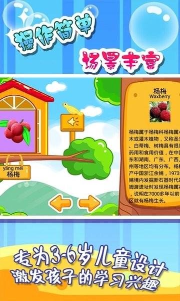 宝宝儿童认水果截图1