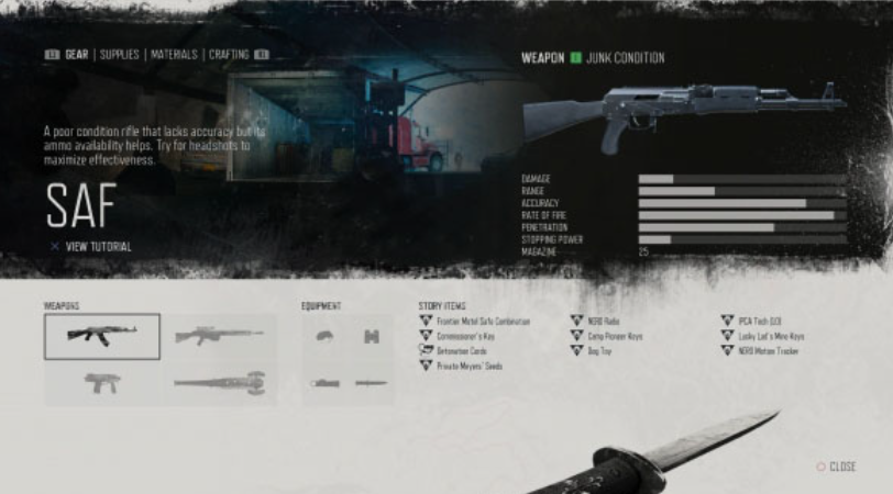 往日不再前期武器怎么选