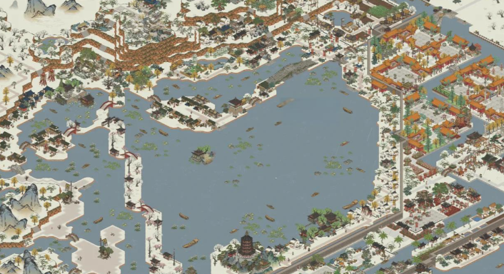 江南百景图如何美观布局