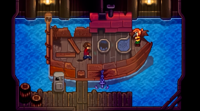 星露谷物语姜岛怎么去